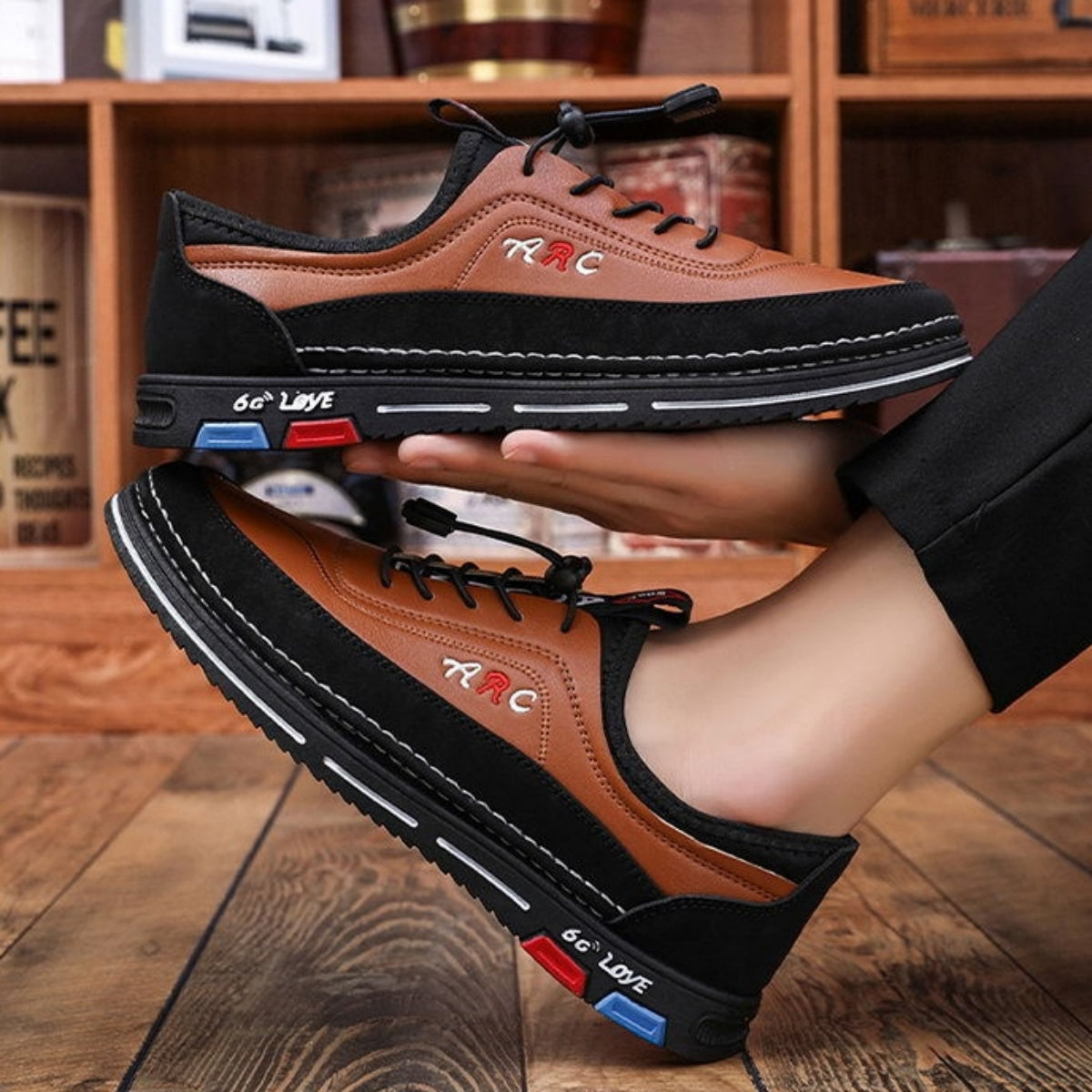 🔥🔥【39–48】【Nueva colección – precio promocional】Zapatos de negocios para hombre de cuero impermeable – Suela suave, cómodos para todo el día