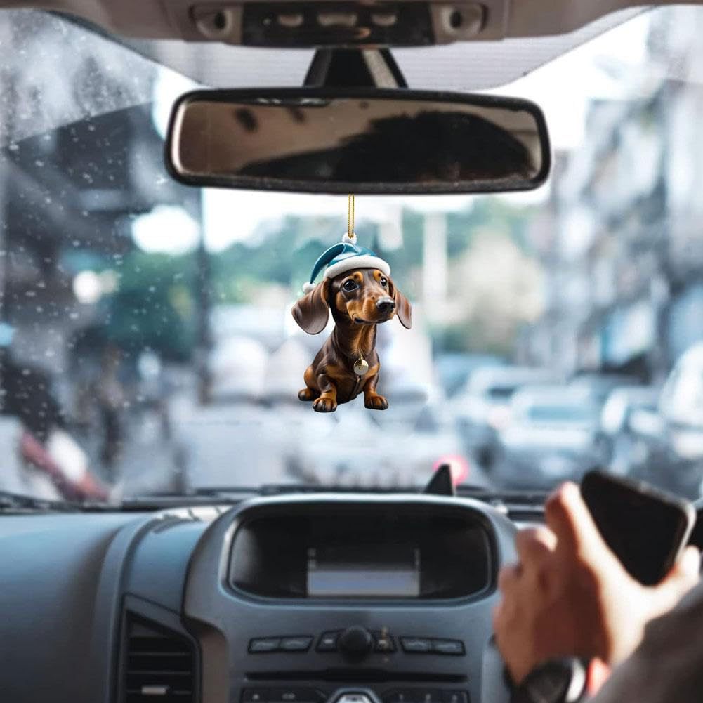 🎄🐕【9 ks】Psie vianočné ozdoby · Na stromček & auto · Bezpečné · -50% + rýchle doručenie