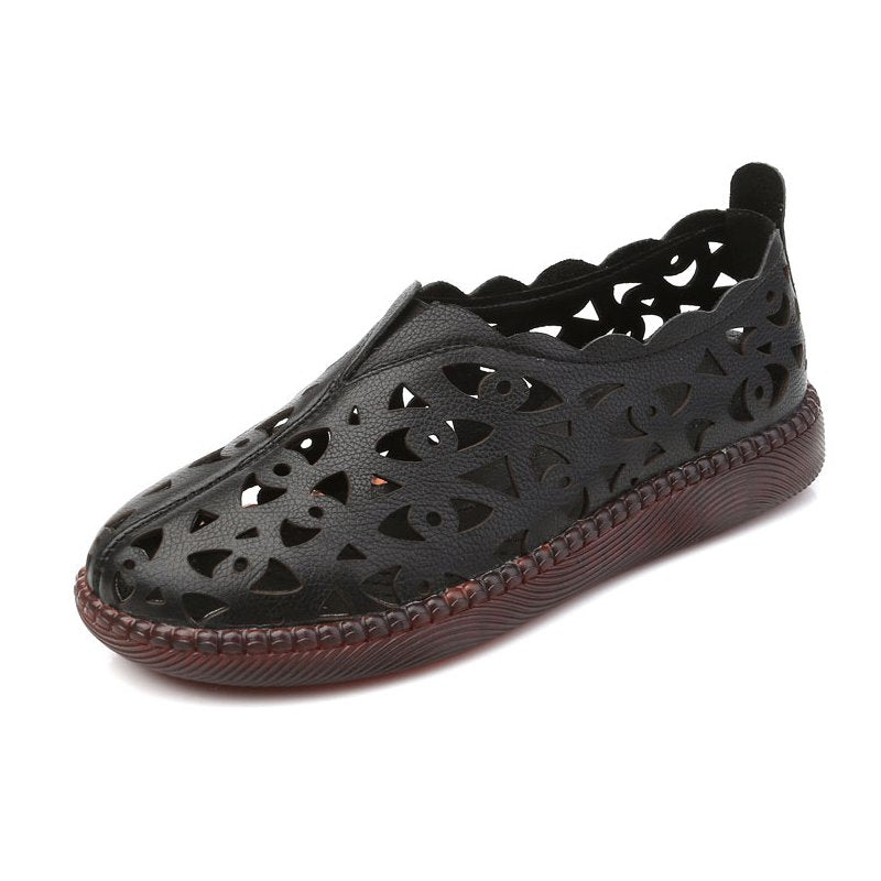 👡🔥【Promoție limitată】【35–42】Pantofi retro de damă 2025 – respirabili, cu vârf rotund, stil clasic și confortabil 🌬️💖