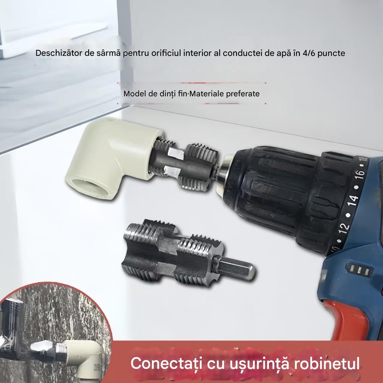 🛠️💧【Profesionální sada nářadí】Nástroj na vnitřní/vnější řezání trubek PPR/PVC – 4 a 6 bodů ✔️ Odolný a praktický pro instalace【Speciální sleva】