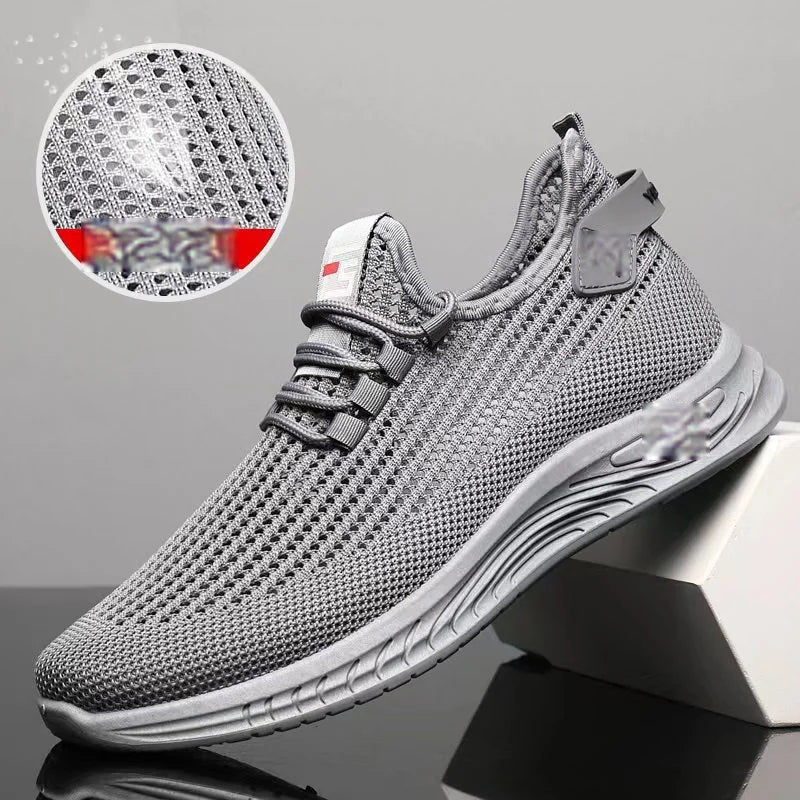 🔥🔥【50% zľava】【39-44】👟Nový štýl, pohodlné a priedušné sieťované nekĺzavé módne módne topánky na voľný čas pre mužov
