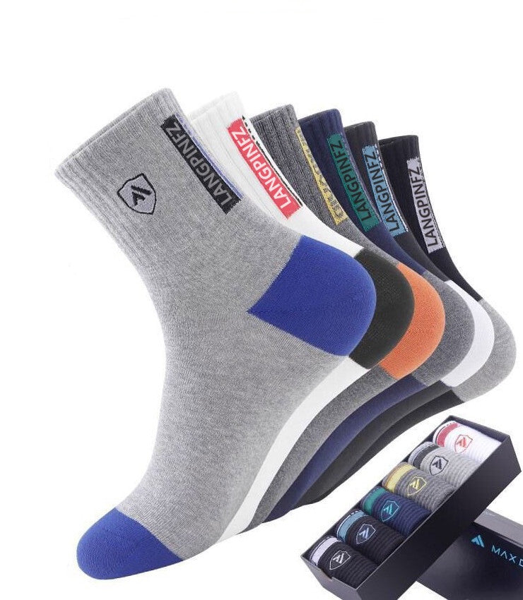 🧦【10 de perechi】😍✨Șosete deodorante din bumbac pentru bărbați noi 2025, care absorb transpirația