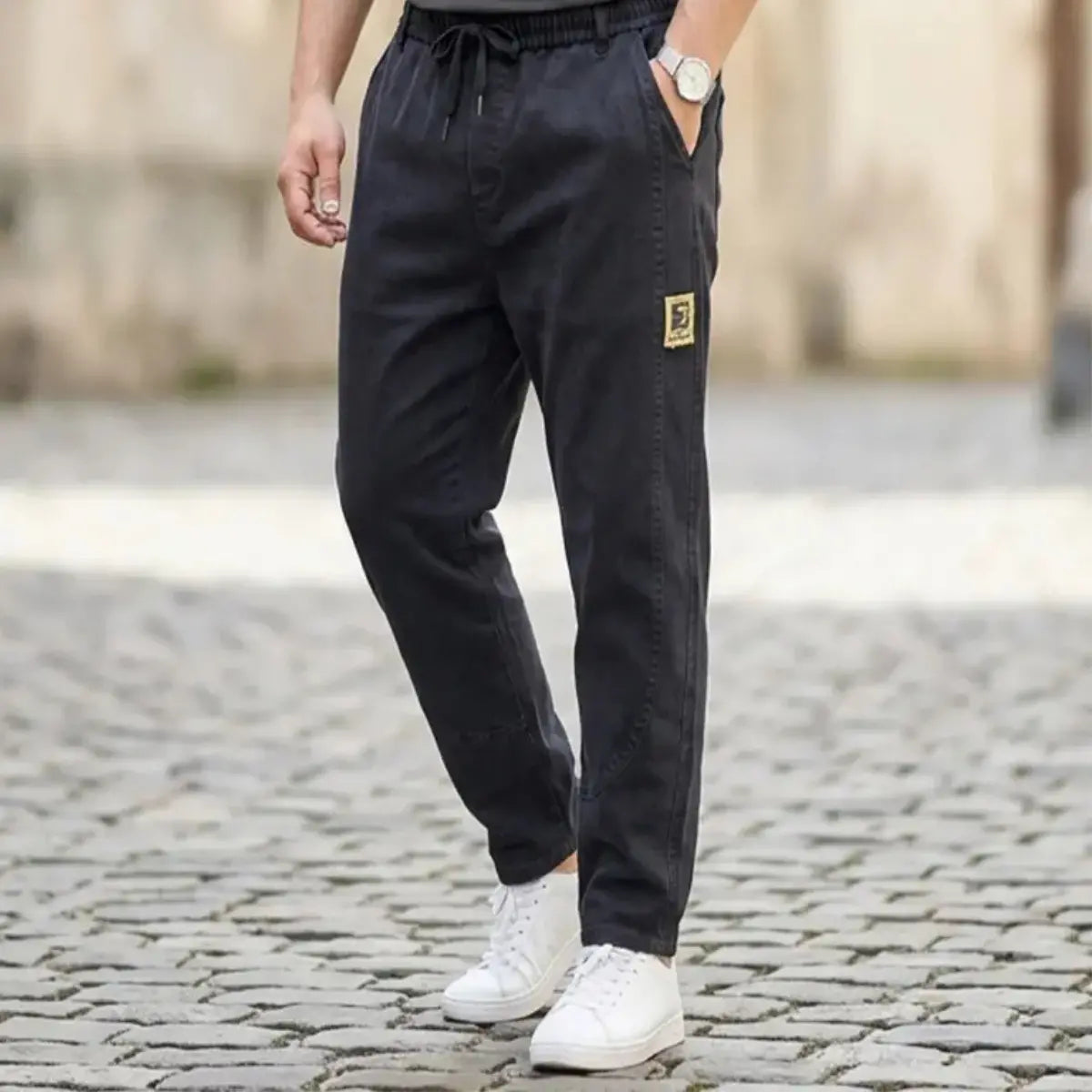 👖✨【Top 3 w sklepie według opinii】Nowoczesne męskie spodnie casualowe w dużych rozmiarach z elastycznym materiałem