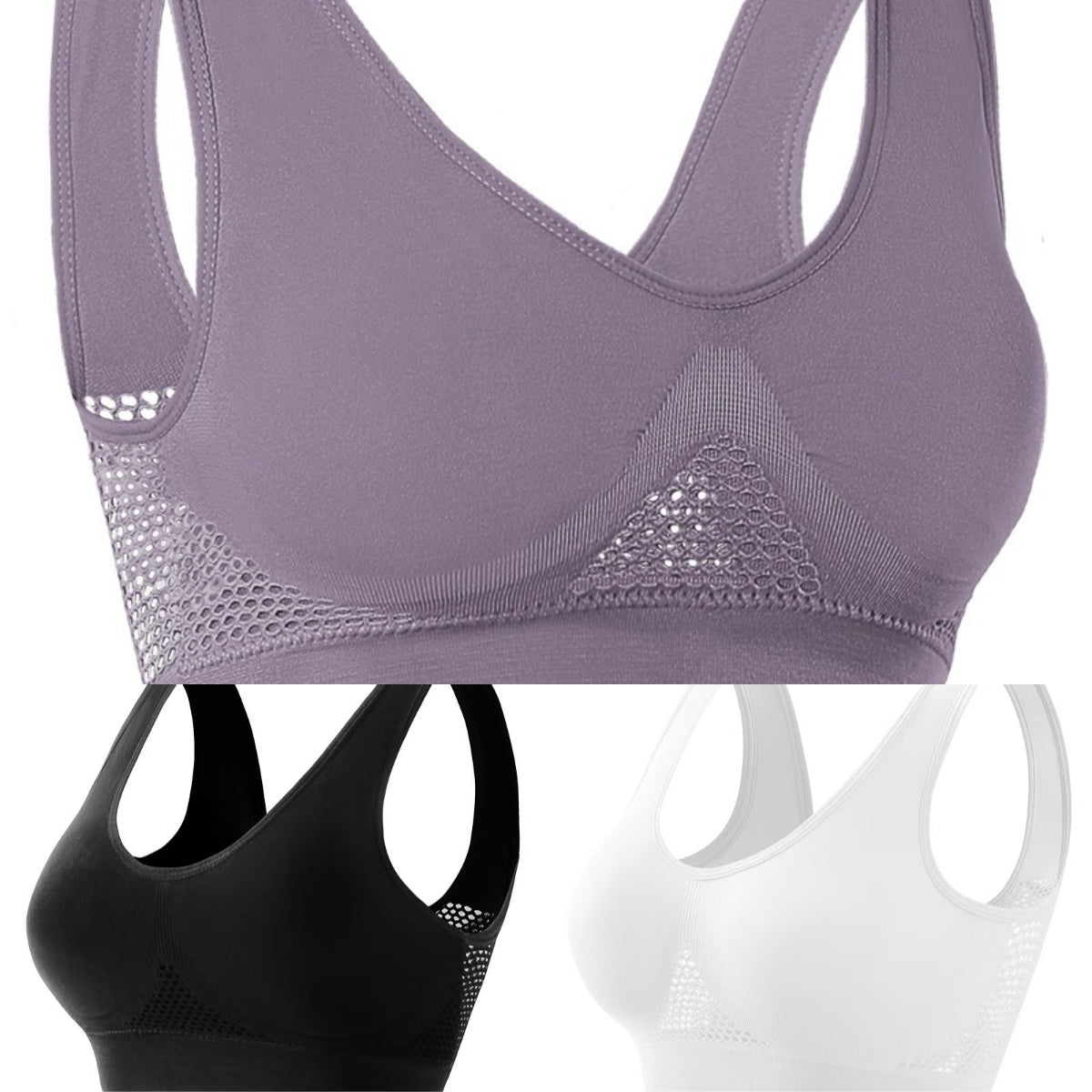 đăBalenie 3 ksăBezĹĄvovĂĄ podprsenka pre plnĹĄie poprsie â¤ď¸ PohodlnĂĄ na zimu ¡ PrieduĹĄnĂĄ ¡ ă40â120 kgă