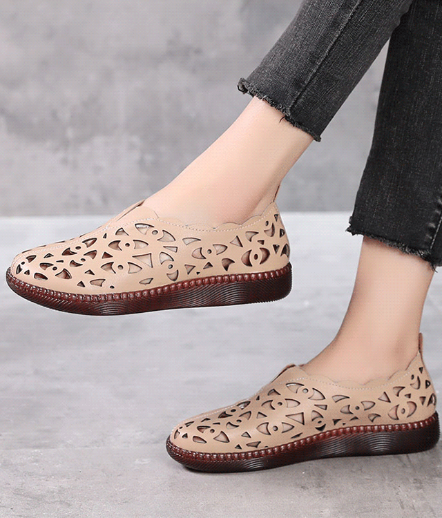 👡🔥【Promoție limitată】【35–42】Pantofi retro de damă 2025 – respirabili, cu vârf rotund, stil clasic și confortabil 🌬️💖