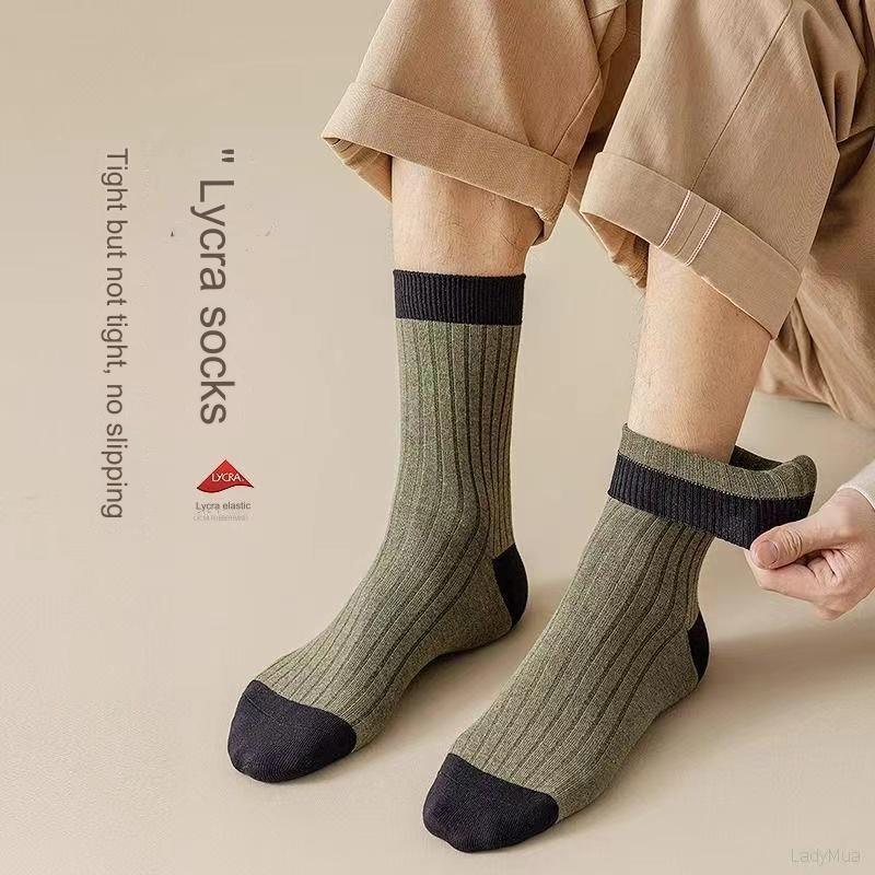 🧦【10 de perechi】😍✨Șosete deodorante din bumbac pentru bărbați noi 2025, care absorb transpirația