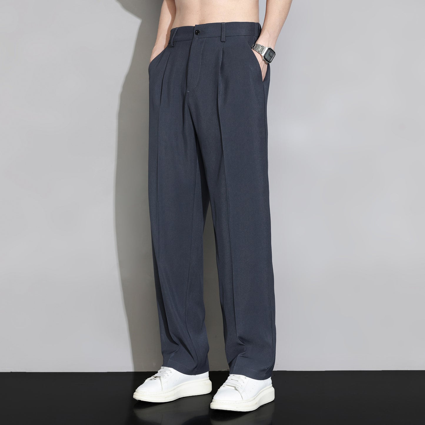 šš -50%š„ć40-120 kgćMÄskie letnie spodnie casual z chÅodnego materiaÅu ā szybkoschnÄ
ce, luźny krój i wygoda
