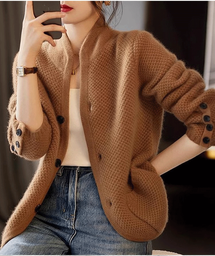 ✨【Oferta limitada 50%】Abrigo de cachemir elegante para mujer · Ligero, cálido y moderno · Envío gratis