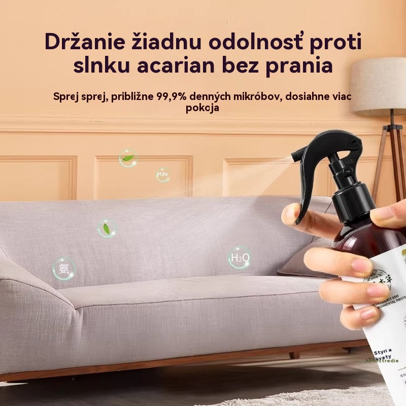 【Kúpte 1 a získajte 1 zadarmo】🍃【Limitovaná ponuka】 🛏️✨Sprej na odstraňovanie roztočov – dezinfekčný a deodorizačný pomocník pre čisté a zdravé prostredie