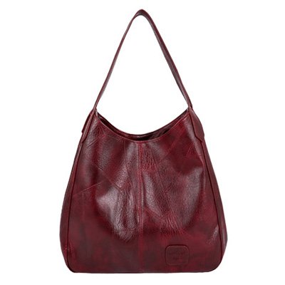 💖👜💖 【50% reducere🔥】Geantă de umăr din piele moale, nou stil, capacitate mare