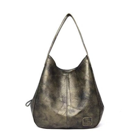 💖👜💖 【50% reducere🔥】Geantă de umăr din piele moale, nou stil, capacitate mare