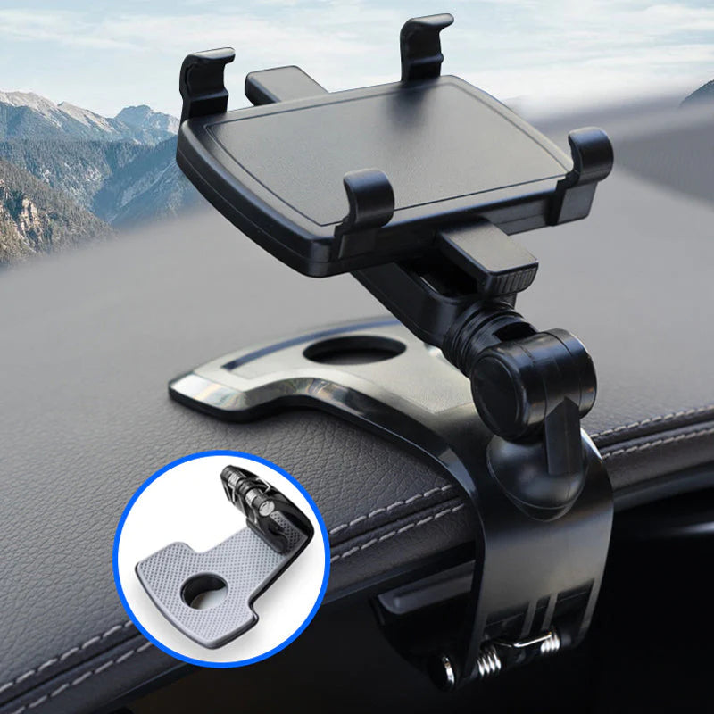 【¡Compra 1 y llévate 1 GRATIS】Soporte para móvil de coche 360° – 🚗 Conduce seguro y mantén tu teléfono al alcance