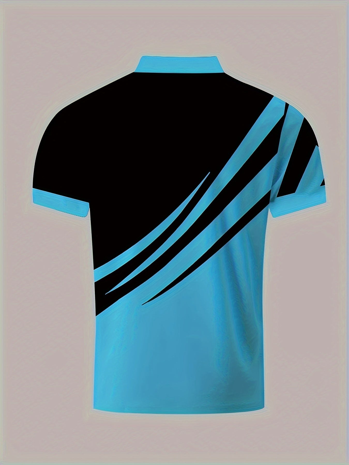 🔥【👔S-6XL】Jesenná akcia – Nová letná pánska 3D pruhovaná polo košeľa s potlačou