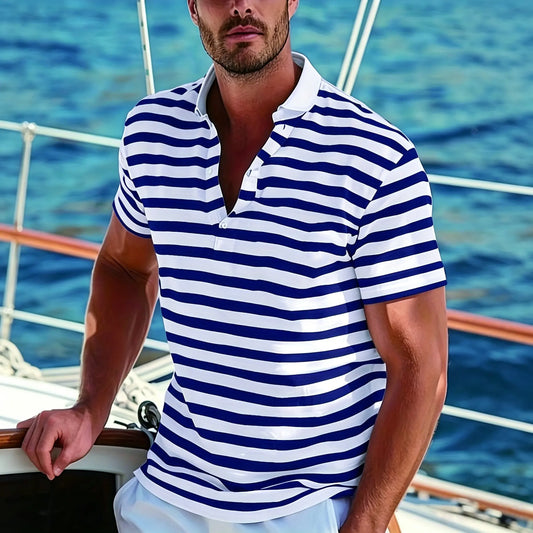 👕🔥【50% taniej】【S-7XL】 Męska koszulka polo – styl wakacyjny na lato