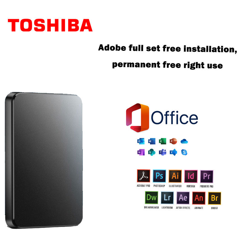 【50% popusta】Tvrdi disk velikog kapaciteta od 20 TB + besplatni originalni Office + Adobe