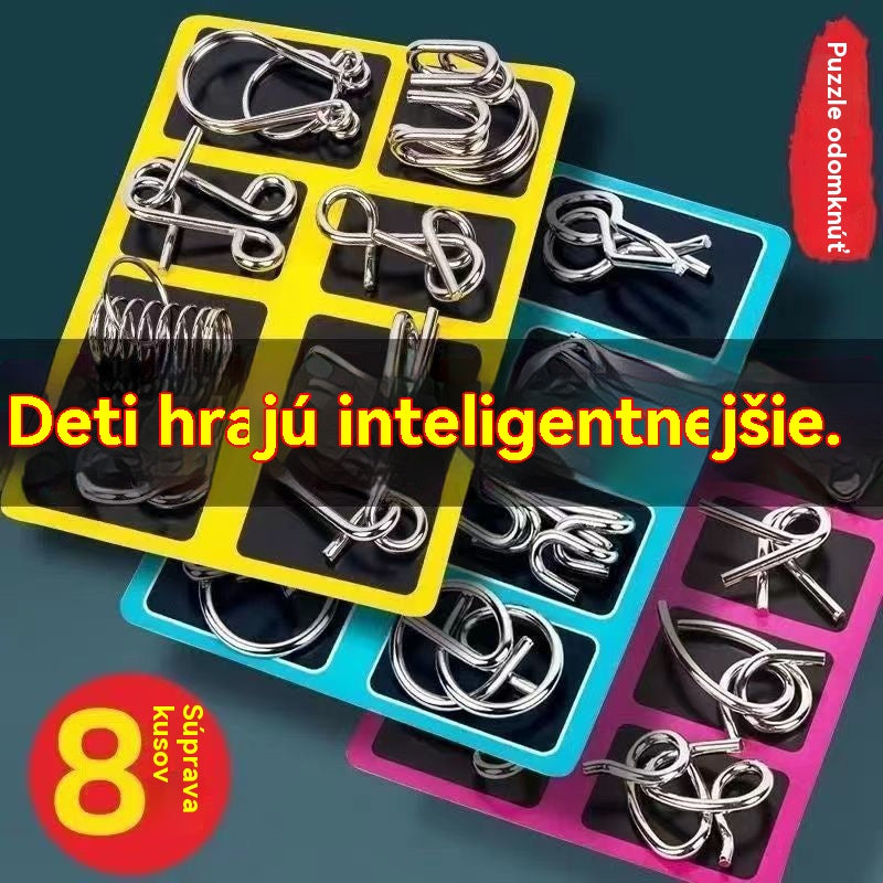 🔥【3 sady】Detské vzdelávacie hračky, inteligenčná pracka