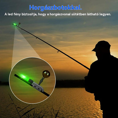 🔥🎣【50% KEDVEZMÉNY】【5 db】🎣 LED fény horgászbothoz csengővel és hangjelzéssel