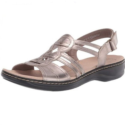 🔥👡【50% zľava】🤩【35-43】 Mäkké a pohodlné kožené sandále pre ženy