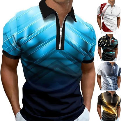 😎 50% taniej | Męska koszulka polo z krótkim rękawem S-6XL 2026