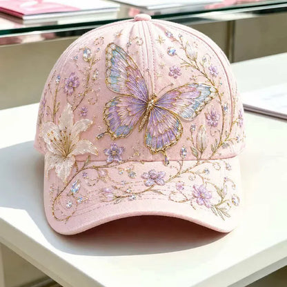 🧢Modna premium czapka z daszkiem z haftem 3D, ochroną przeciwsłoneczną i zacienieniem