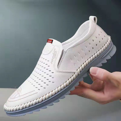 🔥👞【39-44】Ručne vyrábané pánske kožené topánky 2025 | Ležérny štýl na vonkajšie nosenie