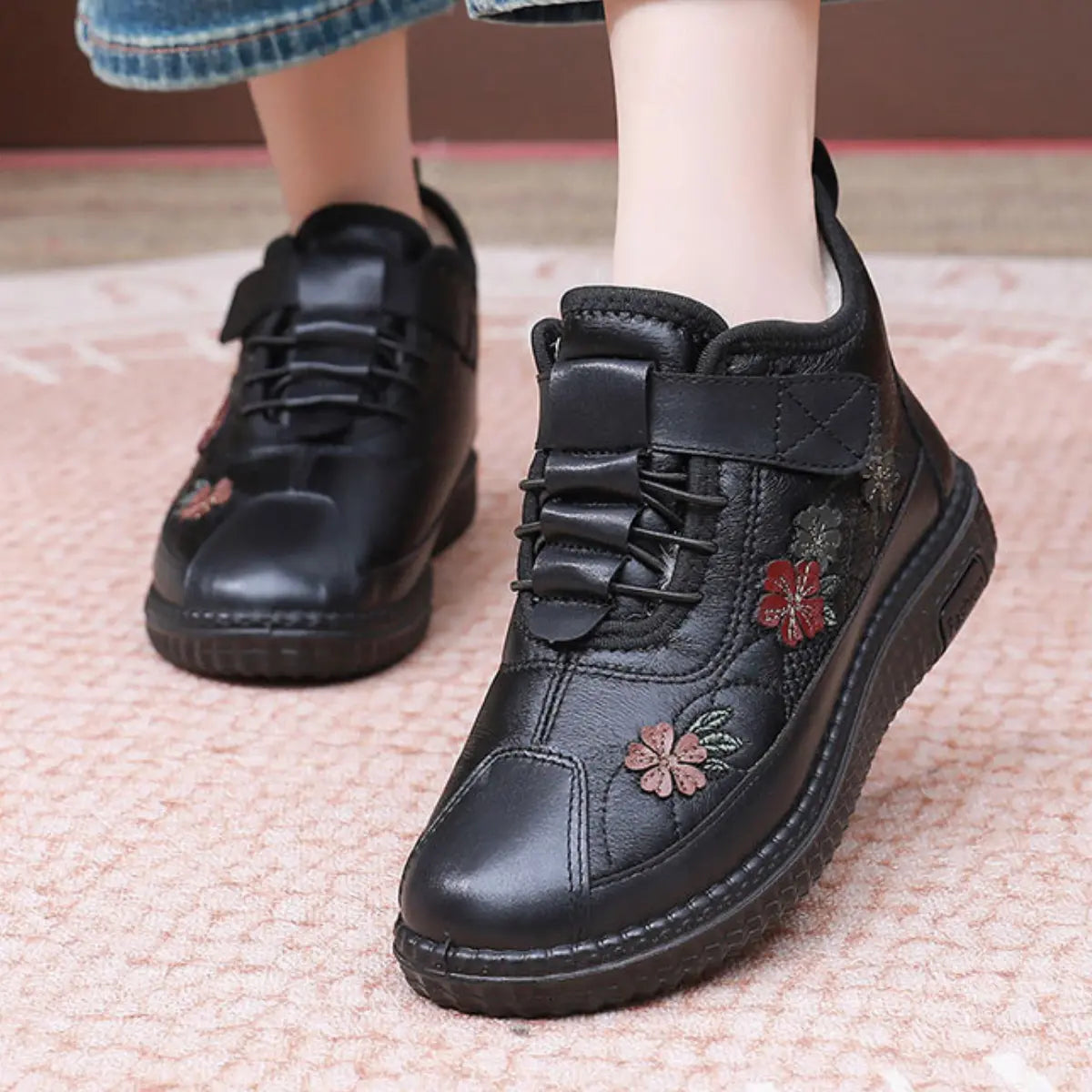 😍【36–42】✨ Wygodne damskie buty zimowe – ciepłe futrzane wnętrze, miękka i antypoślizgowa podeszwa ‼️ Zalecamy wybór rozmiaru większego