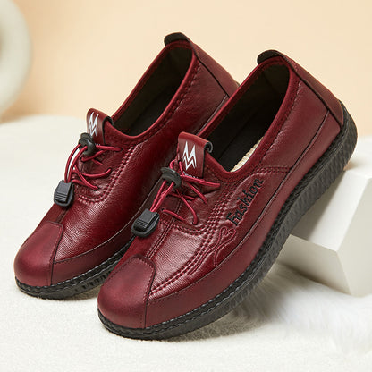 🔥【35-41】Zimné mäkké kožené dámske topánky · Ľahké a pohodlné na celodenné nosenie · Protišmyková podošva · -50 % + rýchle doručenie