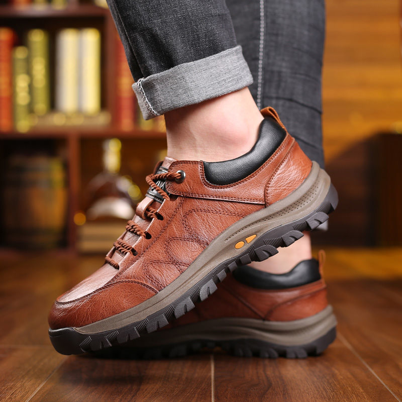 🔥👞【-40% Akció】2025 Kora őszi új férfi divatos bőrcipők · Kényelmes és elegáns viselet