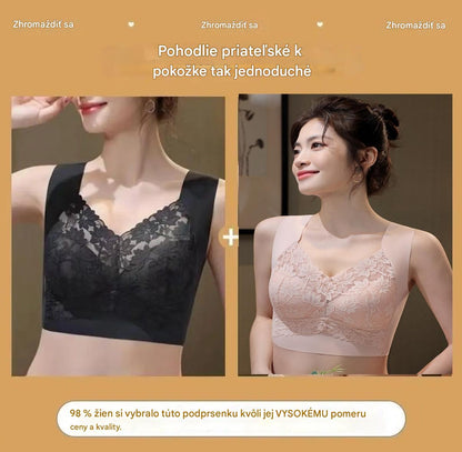 ✨💓【KUPITE 1, DOBITE 1 ZASTONJ】Nov nedrček brez trdih kostič s push-up učinkom – proti popuščanju (40-100 kg)