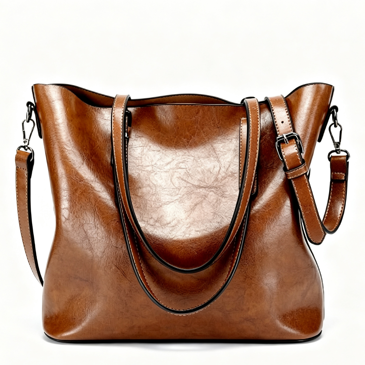 💁【Hit sprzedaży】🌟 Torba ze skóry naturalnej – elegancka i pojemna