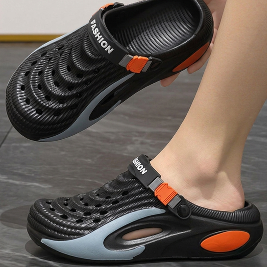 👟 50% zniżki 🌬️ Uniwersalne sandały męskie z grubą podeszwą EVA: antypoślizgowe, superlekkie i oddychające, idealne na plażę, do uprawiania sportu i na co dzień 🏃‍♂️
