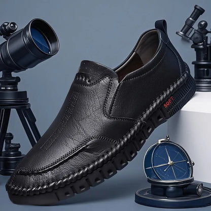 ✨【39-44】👍Męskie skórzane buty casualowe