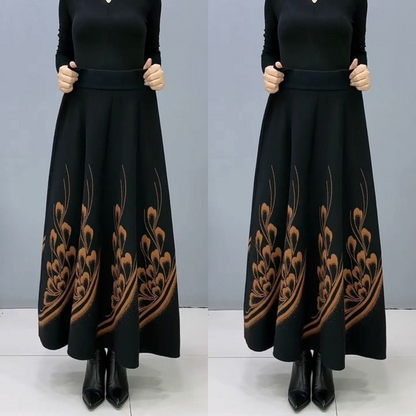 👗🎀 【S-3XL】 Podzimná a zimná dámská vlnená sukňa
