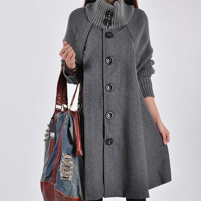 🔥【M–5XL】Női gyapjúkabát · Kényelmes, középhosszú, divatos · 50% kedvezmény