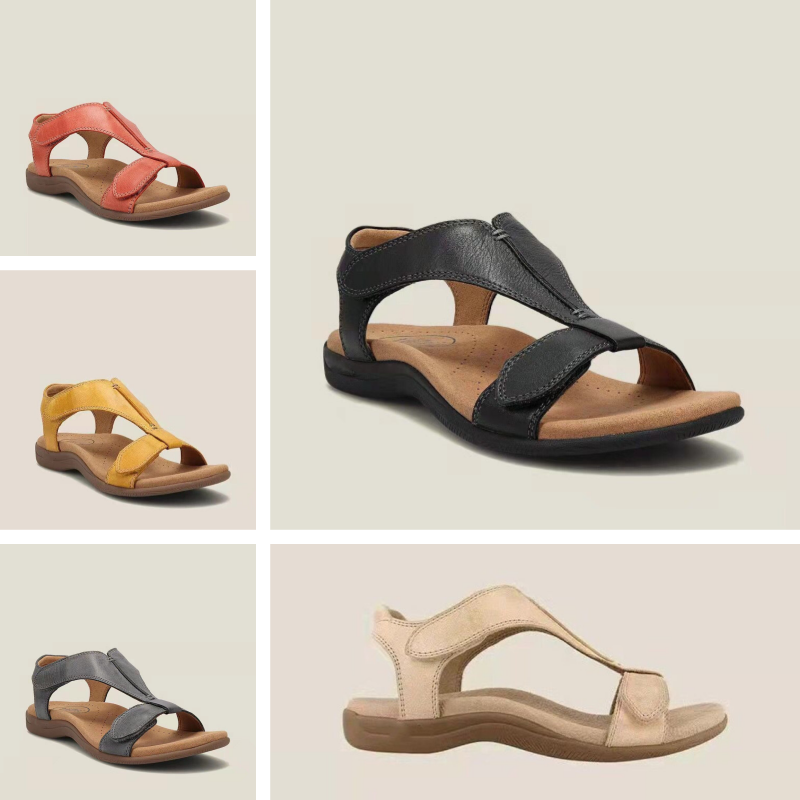 👡 Sandały damskie L–4XL – rzep, wygodne, duże rozmiary, płatność przy odbiorze i darmowa dostawa