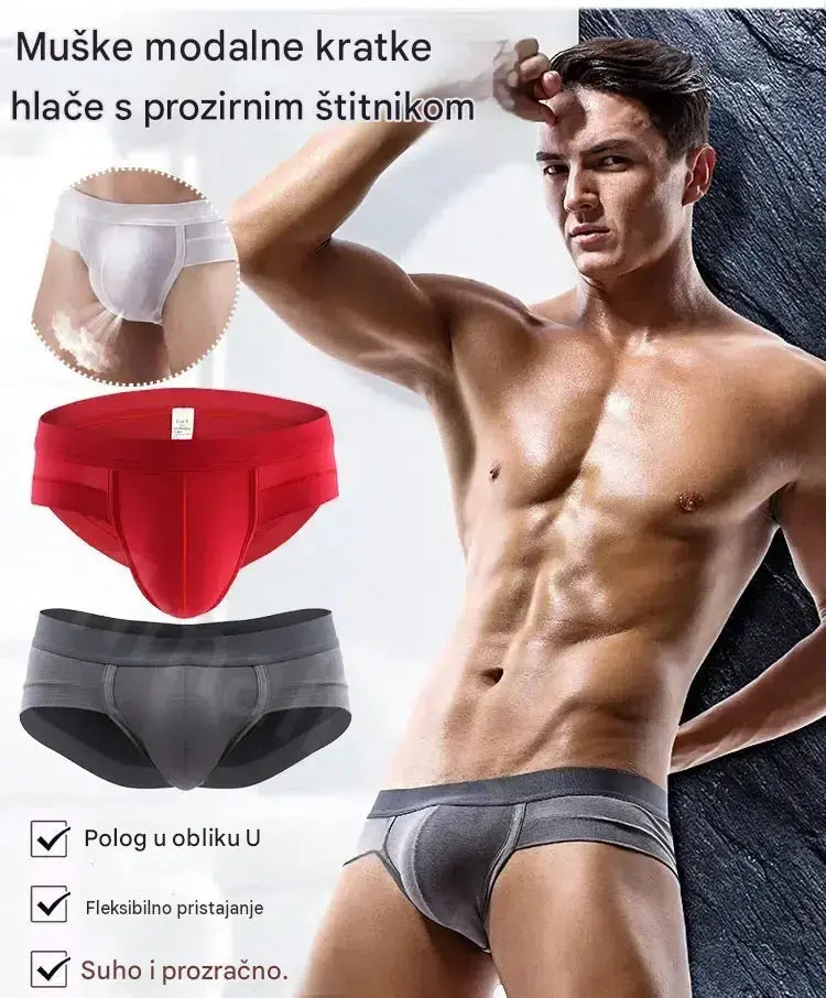 🔥AKCIJA -50%🔥【Paket od 5 komada】[M-3XL] 🩲Muške bokserice od modala