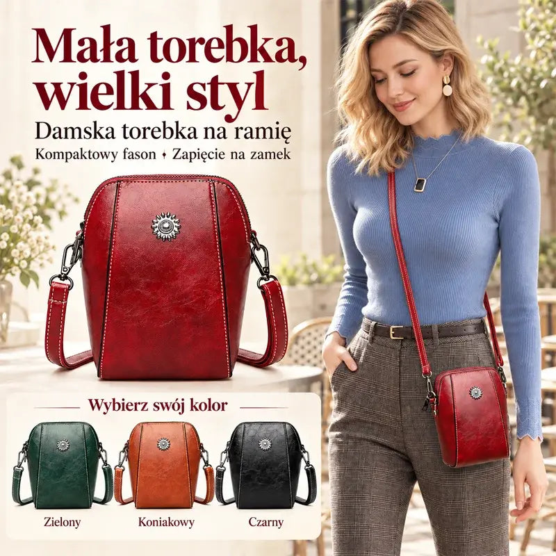 🔥【Gorąca sprzedaż】✨ Mała miękka torebka damska crossbody – idealna na co dzień