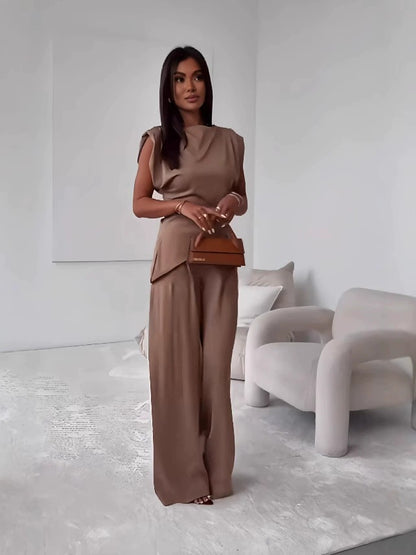 💖【S-5XL】Modny Komplet Damski Casual – Wygodny Jednolity Styl 2026✅Płatność gotówką przy odbiorze