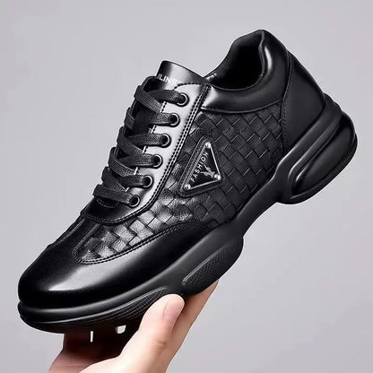 💥【Produkt na sprzedaż】💥Męskie skórzane buty codzienne, miękka podeszwa, lekkie i oddychające
