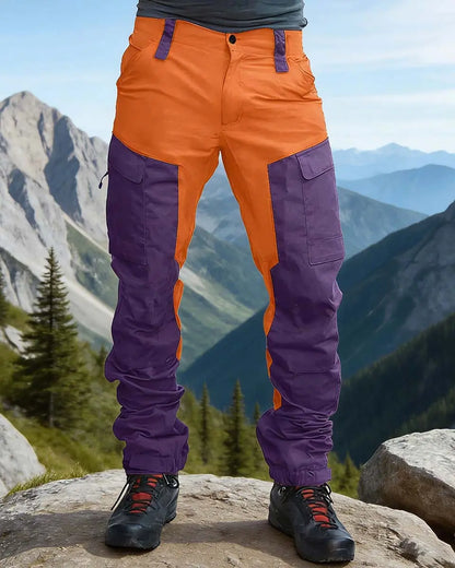 🔥【Oferta tylko dzisiaj】【S-5XL】Nowe, kolorowe, wodoodporne, wiatroszczelne i  spodnie outdoorowe dla mężczyzn