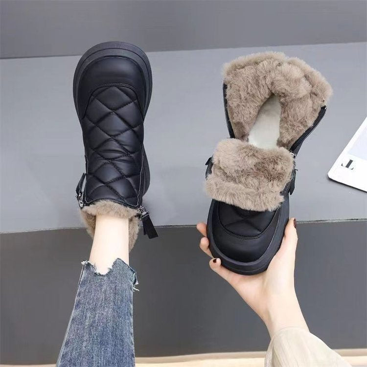 👢【35–41】Novi ženski kratki škornji za jesen in zimo · Vodoodporni, topli in modni · 50% popust