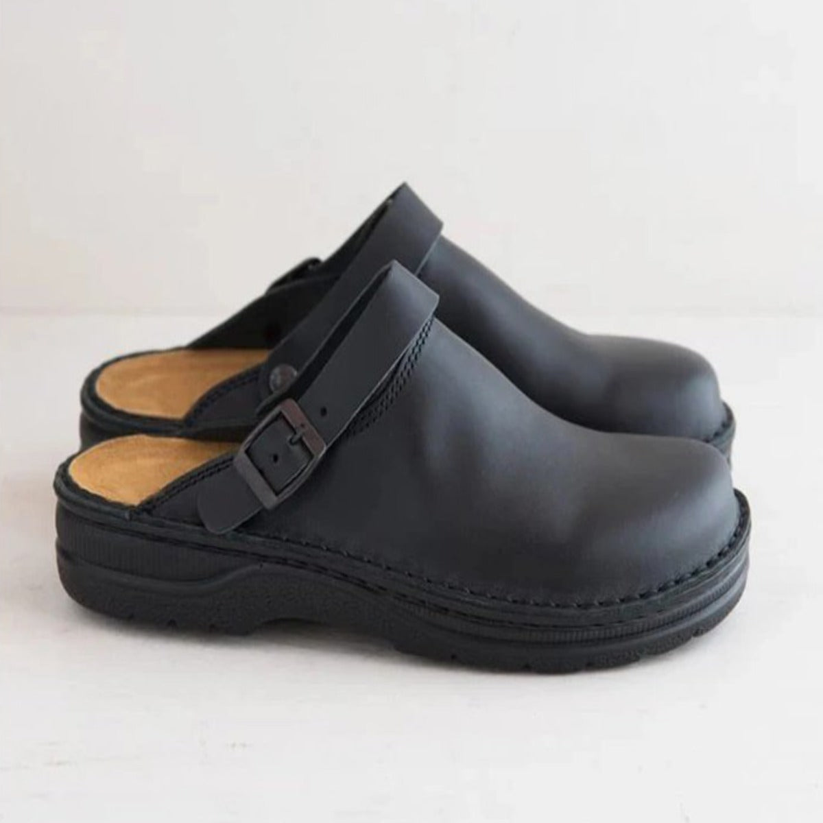 👍😎【38–48】Kvalitné pánske kožené šľapky · Mäkké, pohodlné a odolné · 40% zľava + doprava zdarma