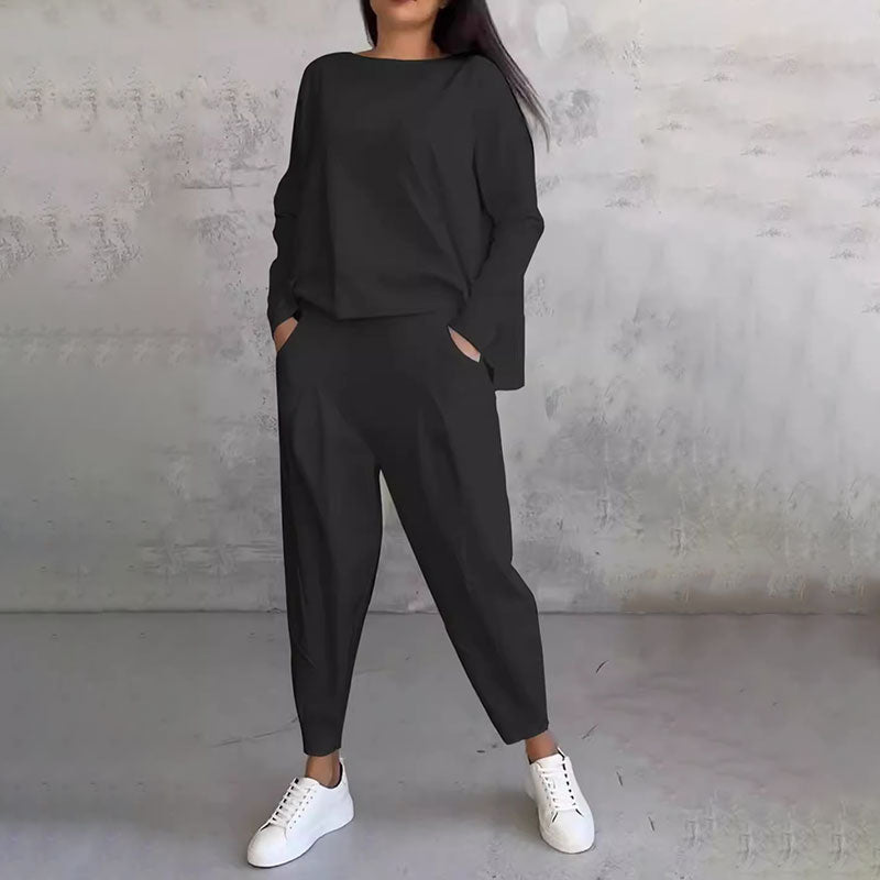 💖【S–3XL】Nov bombažni komplet za pomlad in jesen 2025 · Preprost in udoben