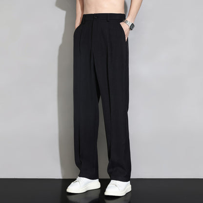 🆒👖 -50%🔥【40-120 kg】Męskie letnie spodnie casual z chłodnego materiału – szybkoschnące, luźny krój i wygoda