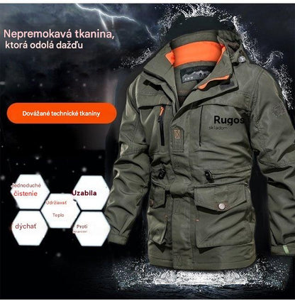 🔥【M–5XL】Pánska zimná nepremokavá a vetruodolná bunda · Nová zimná kolekcia 2025 · Teplá a pohodlná