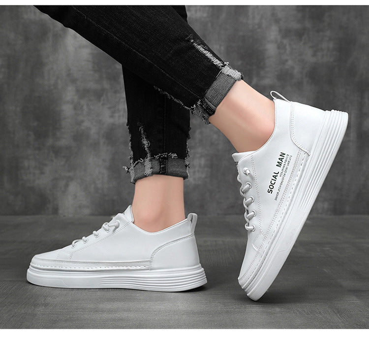 ✨【39-44】2025 Νέα δερμάτινα χαμηλά casual sneakers
