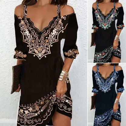 👗🌸【S-5XL】2026 Wiosna i Lato Nowa Sukienka Halter-Jedwabisty W dotyku