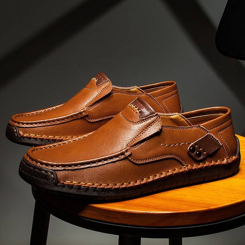 👞 50% popusta 🔥【38-48】Ručno izrađene mokasine od prirodne kože ✅ Plaćanje pouzećem