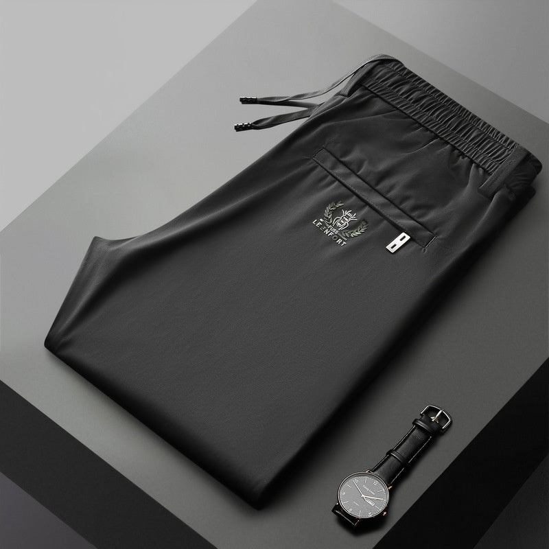 👖Hit rasprodaje 【50% popusta】 [40-115 kg] Nove muške elastične svilene hlače za proljeće i ljeto 2026.