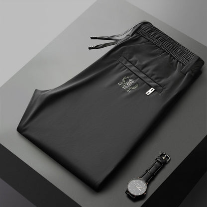👖Hit rasprodaje 【50% popusta】 [40-115 kg] Nove muške elastične svilene hlače za proljeće i ljeto 2026.